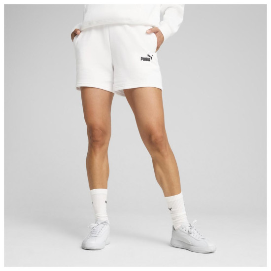 Puma Γυναικείο σορτς Essentials No.1 Logo 5'' High-Waist Shorts